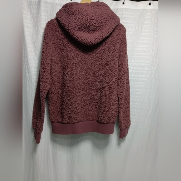 Marc N.Y Andrew Marc Performance Full zip Hooded jacket. (Teddy Fleece) Size XL - Picture 6 of 11